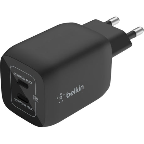 Belkin BoostCharge Pro 2-Poort USB-C Gan Wall caricatore con P
