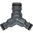 Giunto riduttore a 3 vie Gardena prof-system (grigio, 2834-20)