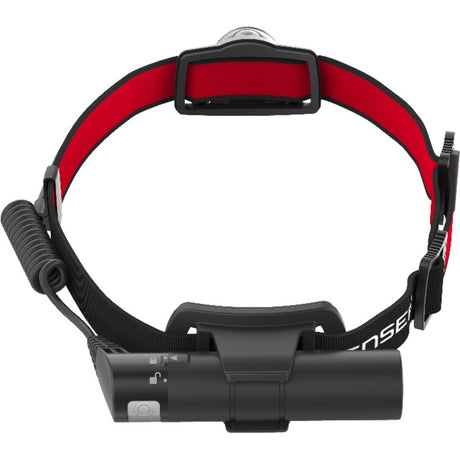 Lampada frontale Ledlenser h8r illuminazione a led (nero rosso, 600 lm, 6000 - 8000k)