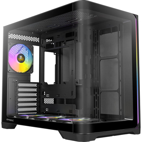 Custodia midi tower Antec c5 curve argb (nera | 2x USB-A | 1x USB-C | vetro temperato)