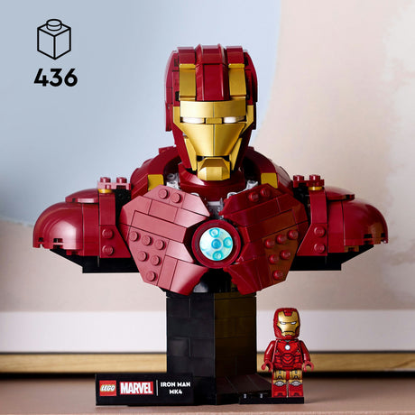 Lego Super Heroes Marvel 76327 Busto Iron Man MK4