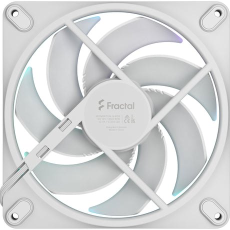 Ventola del case Fractal Design Momentum 14 RGB (bianco, 140 x 140 x 25 mm, pwm)