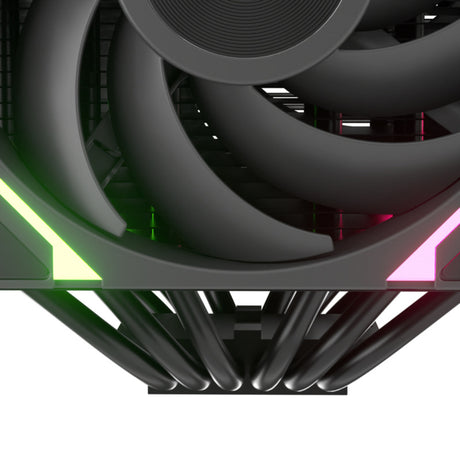 Dissipatore CPU Xyz PC Gear Thermax 6 Duo RGB (Nero, ARGB, PWM)