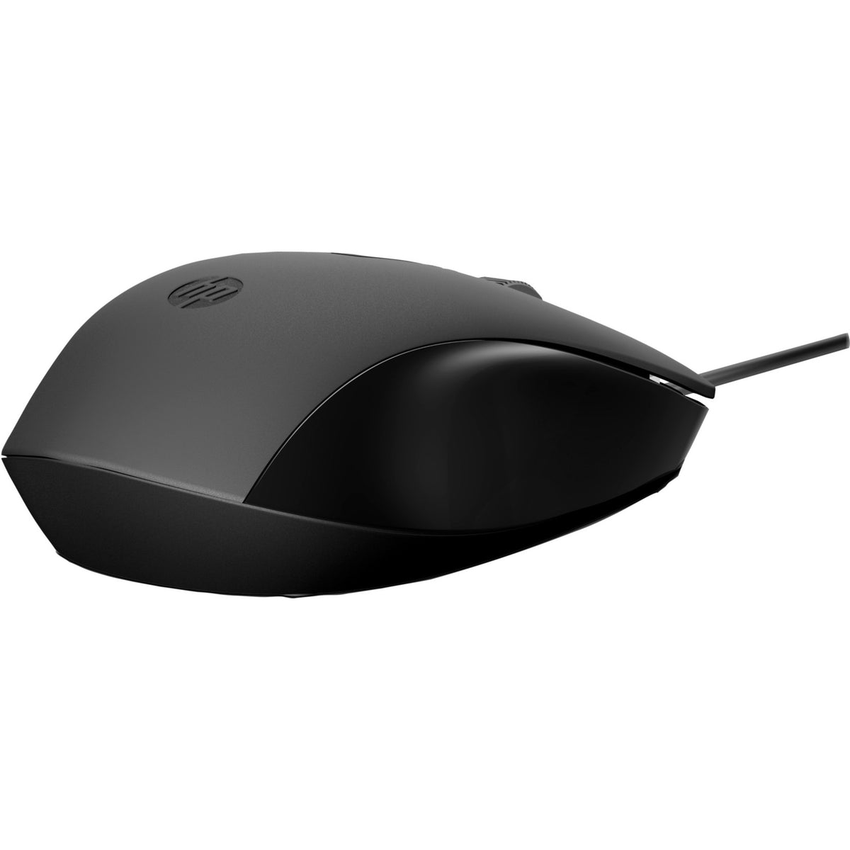 Mouse HP 150 con cavo (nero, 1600 dpi)