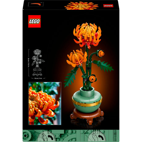 Crisantemo di icone Lego - collezione botanica - 10368