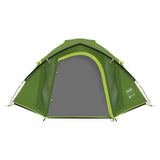 Tenda a cupola Coleman Darwin 3 Plus (verde scuro verde chiaro, con struttura frontale, modello 2025)