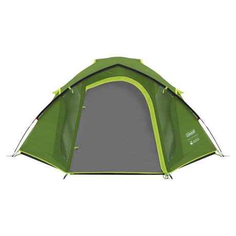 Tenda a cupola Coleman Darwin 3 Plus (verde scuro verde chiaro, con struttura frontale, modello 2025)