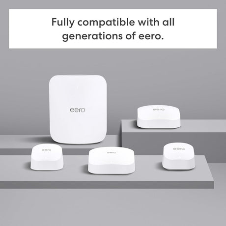 Router WiFi mesh Eero pro 7, router mesh 3 pezzi (bianco)