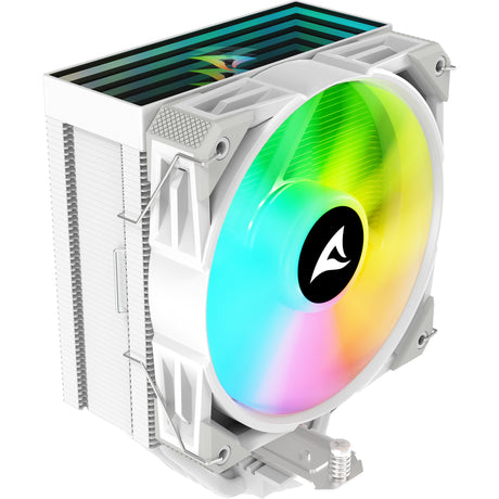 Dissipatore CPU Sharkoon a50 rgb (bianco, connettore ventola pwm a 4 pin)