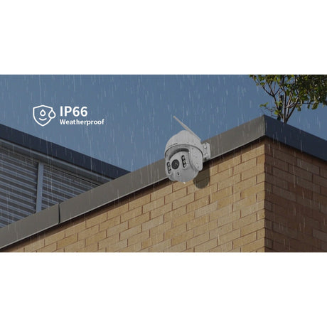 Foscam SD8P, telecamera di sicurezza esterna PTZ WiFi dual band 4K 8MP (bianca)