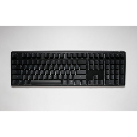 Ducky one 3 tastiera meccanica classica rgb (nera, layout americano (qwerty), cherry mx speed silver, 100%, led rgb, double-shot pbt, hot-swapable, meccanica quack)