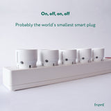 Spina smart plug Frient mini 2 tipo e (francese) (bianca, zigbee 3.0)