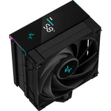 Deepcool AK400 Dissipatore CPU RGB digitale (Nero, connettore ventola PWM a 4 pin)