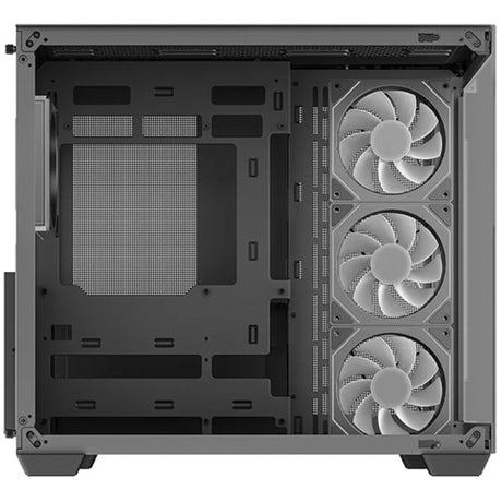 Custodia midi tower Deepcool CG530 4f (nero | 2x USB-A | 1x USB-C | RGB | vetro temperato)