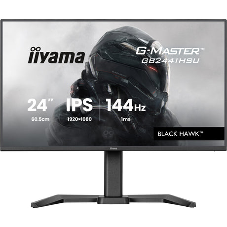 Monitor da gioco Iiyama G-Master Black Hawk GB2441HSU-B1 23,8 (nero, HDMI, DisplayPort, 2x USB-A, USB-B, 144 Hz)