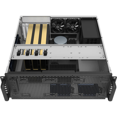 Custodia rack Silverstone rm4a (nera | 4u | usb-c)