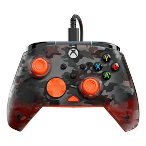 Controller cablato Turtle Beach Rematch Core (nero arancione, Xbox Series X|S, Xbox One, PC)