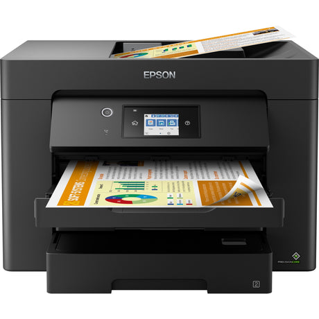 Epson workforce wf-7830dtwf stampante a getto d'inchiostro all-in-one con funzione fax (scansione, copia, fax, LAN, Wi-Fi)