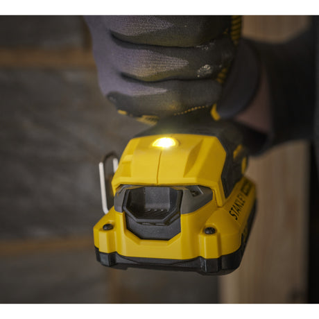 Avvitatore a percussione Stanley fatmax v20 18v (nero giallo, batteria e caricabatterie non inclusi)