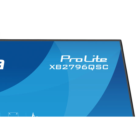Monitor Iiyama prolite xb2796qsc-b1 27 (nero (opaco), 75 Hz, HDMI, USB-C, audio)