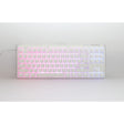 Ducky one 3 classica tastiera meccanica tkl rgb bianca pura (bianca, layout us (qwerty), cherry mx silent red, 80% (tkl), LED rgb, double-shot pbt, hot-swapable, meccanica quack)