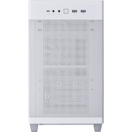 Custodia midi tower Asus prime ap201 (bianco | 2x USB-A | 1x USB-C | vetro temperato)