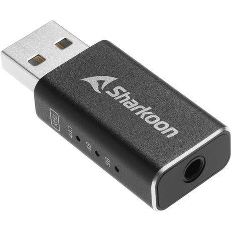 Scheda audio Sharkoon gaming dac pro s (nera, da USB-A a 3,5 mm TRRS)