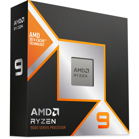 Processore AMD Ryzen 9 9900x3D, 4,4 GHz (5,5 GHz Turbo Boost) socket AM5 (sbloccato, in scatola)