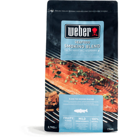 Mix di trucioli di legno Weber, trucioli di affumicatura di frutti di mare (700 g)