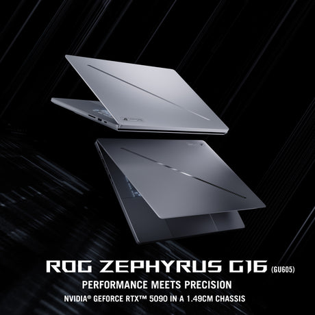 Laptop da gioco Asus rog zephyrus g16 gu605cm-qr026w 16 (grigio scuro | ultra 9 285h | rtx 5060 | 16 GB | SSD da 1 TB)