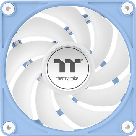 Thermaltake ct120 ex argb sync ventola di raffreddamento per PC hydrangea blue (pacchetto da 3 ventole) ventole per case (azzurro, 3 pezzi, 120 x 120 x 25 mm, pwm)