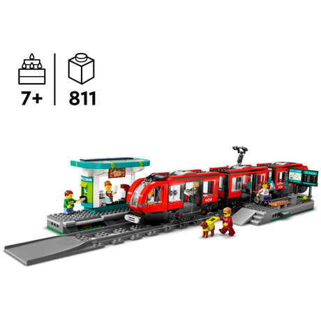Tram e stazione urbana Lego City - 60423