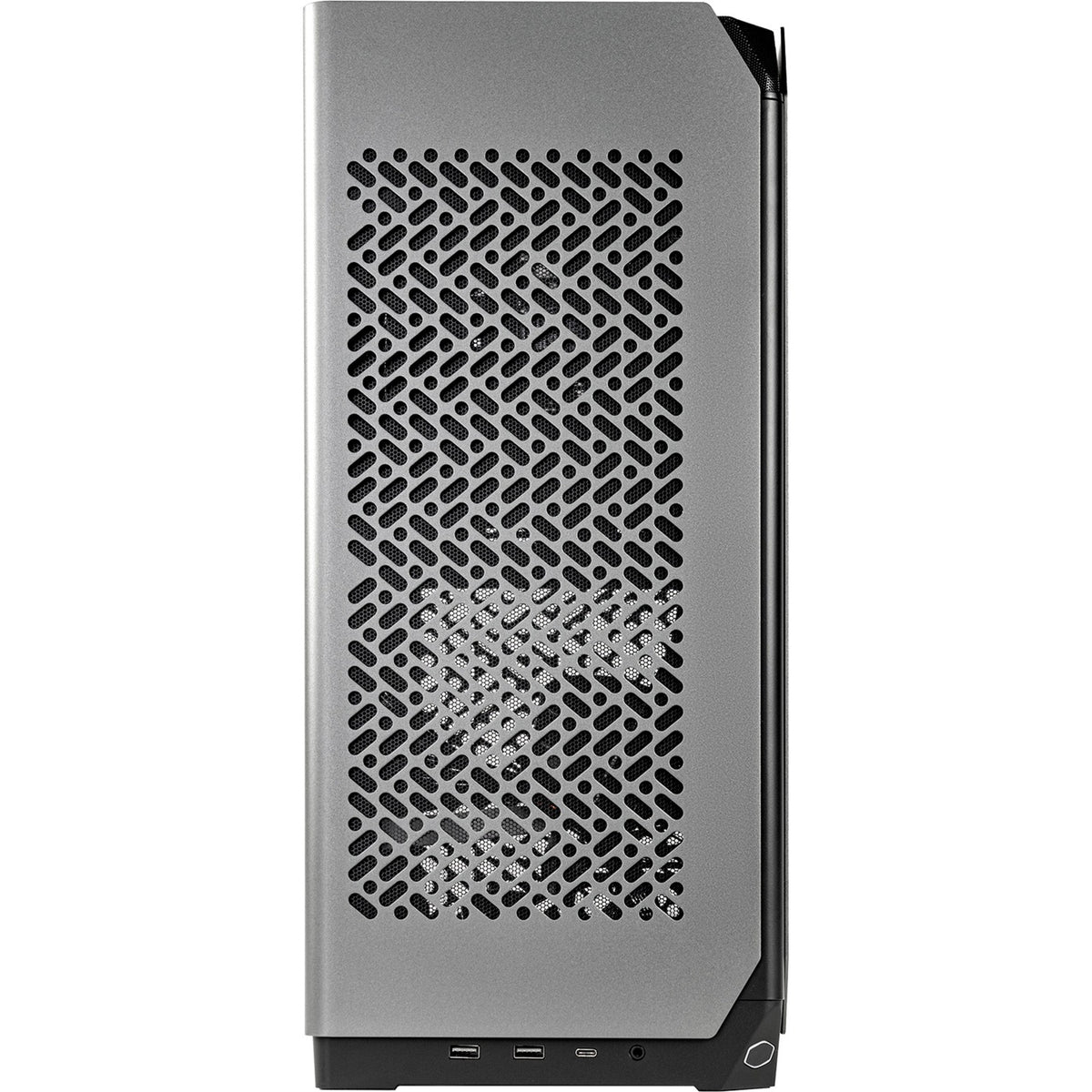 Custodia mini tower Cooler master ncore 100 max (grigio scuro | 2x USB-A | 1x USB-C)