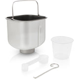 Macchina per il pane Princess 152009 (argento nero, per fare pane, torte, marmellata, yogurt e riso)