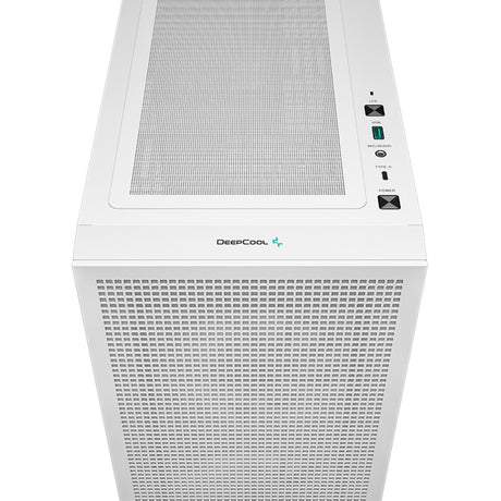 Custodia mini tower Deepcool ch360 (bianco | 1x USB-A | 1x USB-C | RGB | finestra)