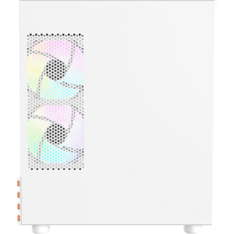 Custodia mini tower Thermaltake view 170 ws argb (colore legno bianco | 2x usb-a | rgb | vetro temperato)