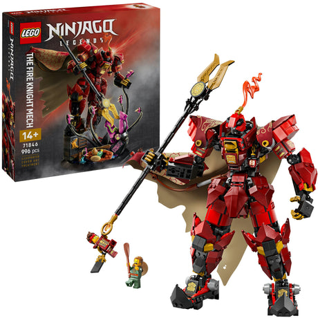 Lego Ninjago 71846 il mech cavaliere del fuoco