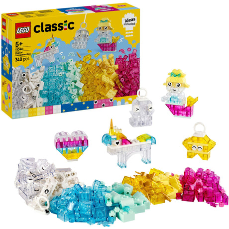 Scatola trasparente magica classica Lego - 11040
