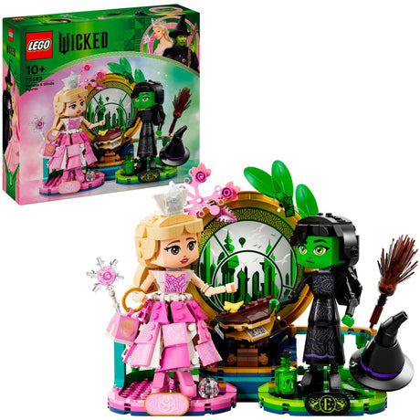 Personaggi LEGO Wicked Elphaba e Glinda - 75682