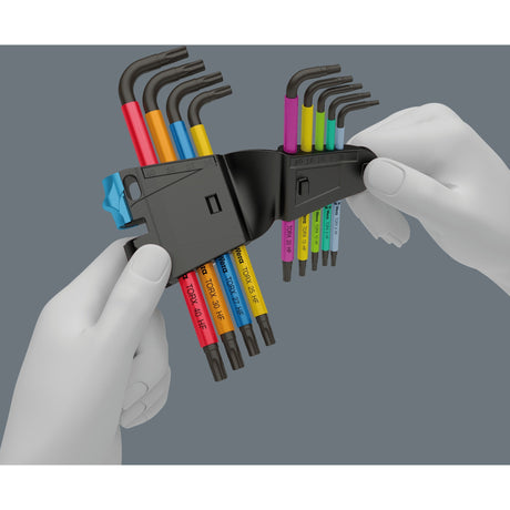 Wera 967 9 tx Set chiavi esagonali da 9 pezzi - torx - t8-40