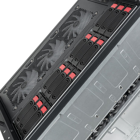 Silverstone rm61-312, rack, contenitore per server (nero | 6u)