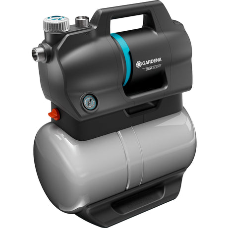 Gardena pompa acqua pressurizzata 3900 silent (grigio turchese, 09066-20, 650 w, 4,3 bar)