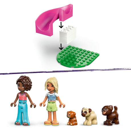 Kit di costruzione per il gioco di ruolo del parco giochi per cani Lego Friends - 42665
