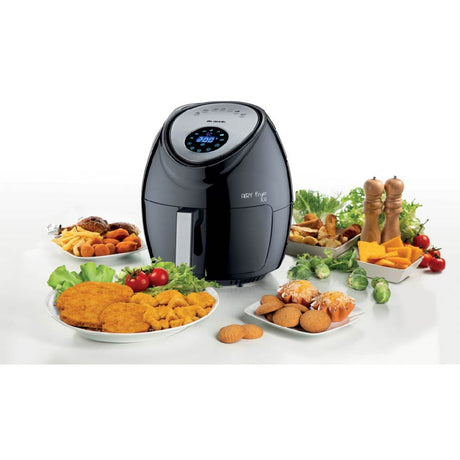 Friggitrice ad aria calda Ariete Airy Fry xxl (nera, 2,5 kg | 5,5 litri)