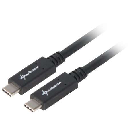 Sharkoon USB-C 3.2 > Cavo USB-C (nero, 0,5 metri)