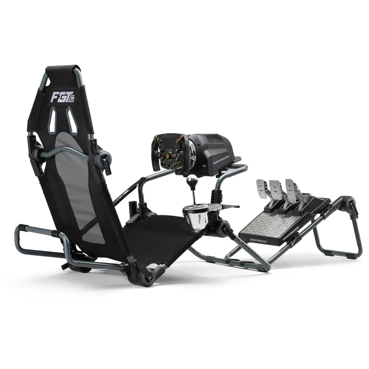 Simulatore di corse pieghevole Next Level Racing F-GT Lite (grigio)