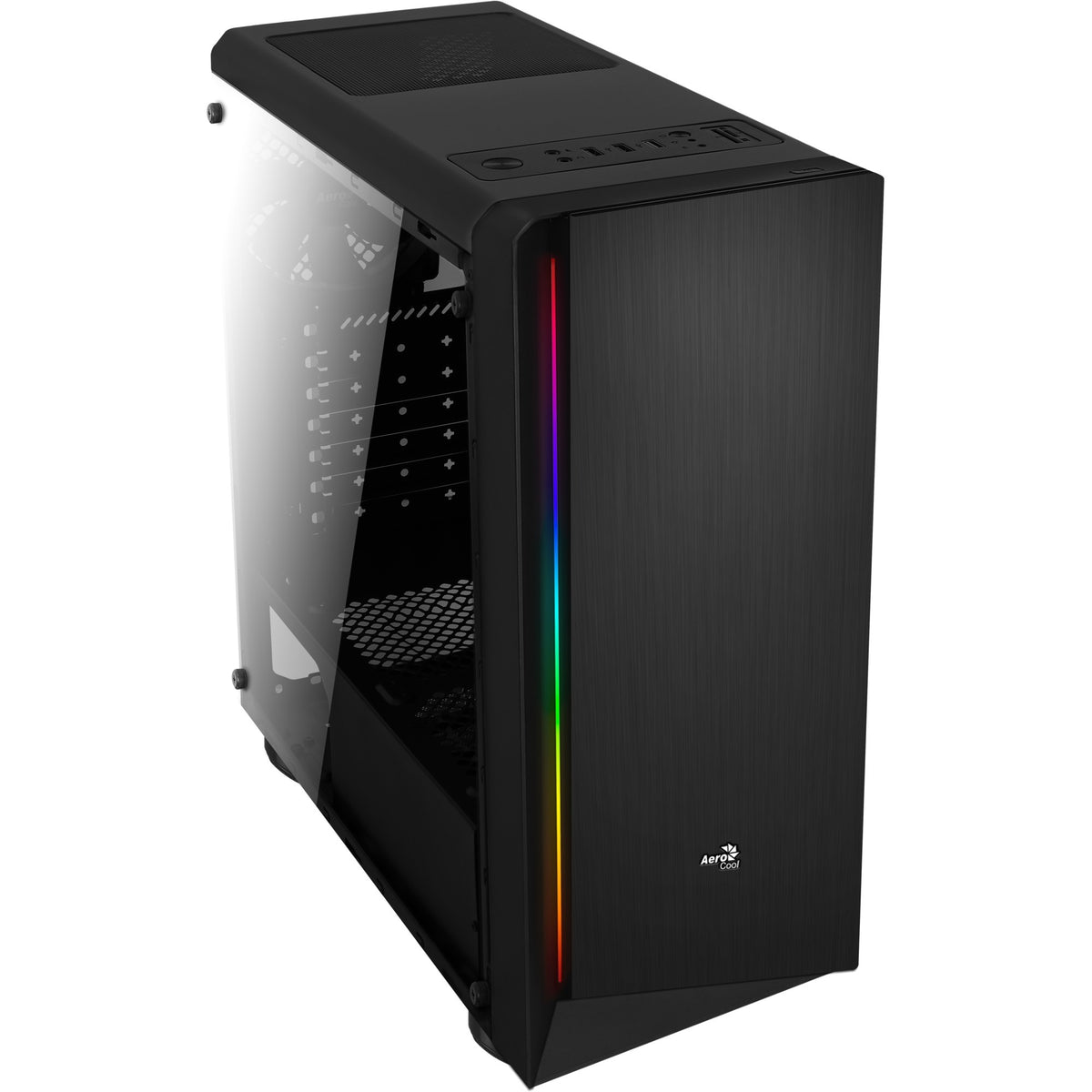 Custodia Aerocool Rift Midi Tower (nero | 3x USB-A | RGB | finestra)