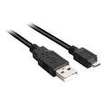 Cavo Sharkoon USB-A 2.0 > micro USB-B (nero, 3 metri)