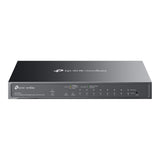 Tp-link omada es210gmp Switch Gigabit Easy Managed a 10 porte (nero, 8x poe+, 1x gigabit sfp)