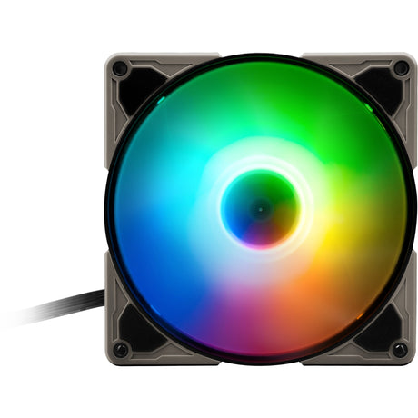 Ventola per case Sharkoon silentstorm 140 pwm rgb (140 x 140 x 25 mm)